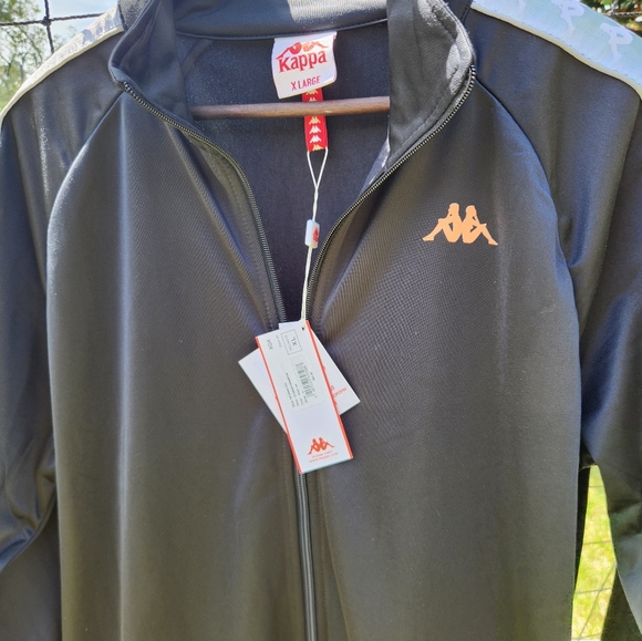 Kappa Track Jacket Jaspo SIZE Xl Authentic Gray - Picture 4 of 8